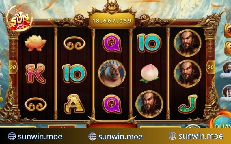 Hàng trăm trò chơi quay hũ hấp dẫn chỉ có tại SUNWIN